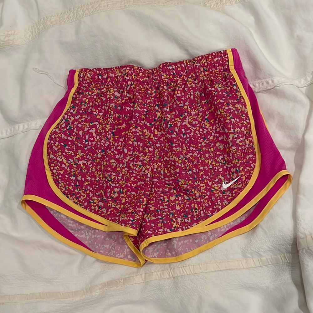 Pink Nike shorts
